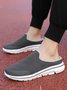 Plus Size Unisex Waterproof Fabric Warm Lined Casual Slippers