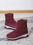 Windproof Warm Fleece Snow Boots
