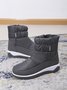 Windproof Warm Fleece Snow Boots