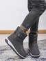 Windproof Warm Fleece Snow Boots
