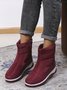 Windproof Warm Fleece Snow Boots