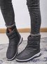 Windproof Warm Fleece Snow Boots