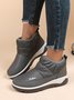 Outdoor Warm Waterproof Low Top Comfortable Casual Snow Boots