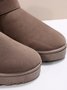 Winter Buckle Plus Fleece Warm Snow Boots