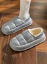 Waterproof Couple EVA Fleece Home Slippers
