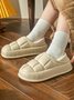 Waterproof Couple EVA Fleece Home Slippers