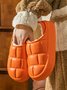 Waterproof Couple EVA Fleece Home Slippers