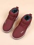 Outdoor Warm Waterproof Low Top Comfortable Casual Snow Boots