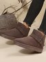 Winter Buckle Plus Fleece Warm Snow Boots