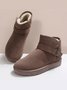 Winter Buckle Plus Fleece Warm Snow Boots