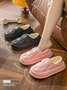 Waterproof Couple EVA Fleece Home Slippers