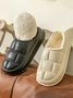 Waterproof Couple EVA Fleece Home Slippers