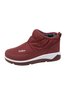 Outdoor Warm Waterproof Low Top Comfortable Casual Snow Boots