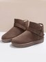 Winter Buckle Plus Fleece Warm Snow Boots