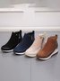 Faux Suede Panel Sports Booties