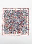 Boho Casual Cashew Flower Ethnic Pattern Paisley Silk Scarf Hawaiian Vacation Accessories