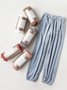 Home Warmth Thickened Coral Fleece Trousers