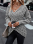 Plain Loose Casual Sweater