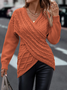Plain Loose Casual Sweater