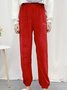 Home Warmth Thickened Coral Fleece Trousers