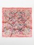 Boho Casual Cashew Flower Ethnic Pattern Paisley Silk Scarf Hawaiian Vacation Accessories