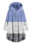 Loose Casual Fluff/Granular Fleece Fabric Teddy Jacket