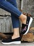 Floral Embroidered Flyknit Sneakers