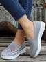 Floral Embroidered Flyknit Sneakers