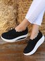 Lace Lace Up Flyknit Platform Sneakers