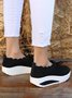 Lace Lace Up Flyknit Platform Sneakers
