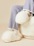 Plush Warm Cute Hedgehog Home Cotton Slippers