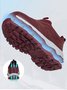 Women's Split Joint Warm Lined Slip On Sports Sneakers