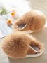 Plush Warm Cute Hedgehog Home Cotton Slippers