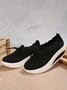 Lace Lace Up Flyknit Platform Sneakers