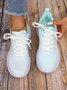 Women's Breathable Mesh Fabric Sports Sneakers