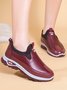 Comfortable Soft Leather Plush Warm Lightweight Sneakers