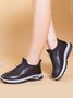 Comfortable Soft Leather Plush Warm Lightweight Sneakers