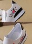 Women's Inner Height Increase Slip On Casual Sneakers