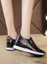 Women's Inner Height Increase Slip On Casual Sneakers