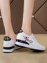 Women's Inner Height Increase Slip On Casual Sneakers