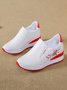 Women's Inner Height Increase Slip On Casual Sneakers