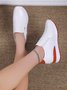Women's Inner Height Increase Slip On Casual Sneakers