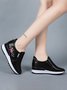 Women's Inner Height Increase Slip On Casual Sneakers