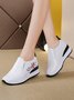 Women's Inner Height Increase Slip On Casual Sneakers