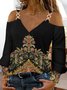 Party Loose Spaghetti Ethnic T-Shirt