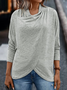 Jersey Plain Casual T-Shirt