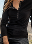 Plain Regular Fit Casual Jersey T-Shirt