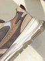 Vintage Stitching Lightweight Breathable Luminous Sneakers