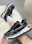 Vintage Stitching Lightweight Breathable Luminous Sneakers