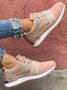 Lightweight Breathable Lace-Up Sneakers